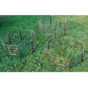 24" High Marquess 8 Panel Aztec Play Pen (Small)