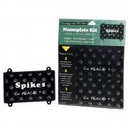 BULK Pack of 18 Name Plate Kit for Dog Kennels, Vets, Dog Grooming and Pet Travel