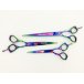 Excalibur X12 Straight Dog Grooming Scissor (Rainbow Titanium)