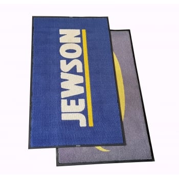 Pack of 2 5x3 Dirt Trapper Logo Mats