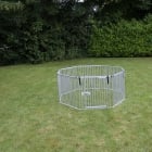24" High Ultralight Weight Aluminium 8 Panel Puppy Pen (SMALL)