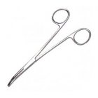 Curved Stainless Steel Hair Pullers 5.5"