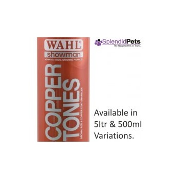 Wahl Showman Copper Tones Dog Shampoo